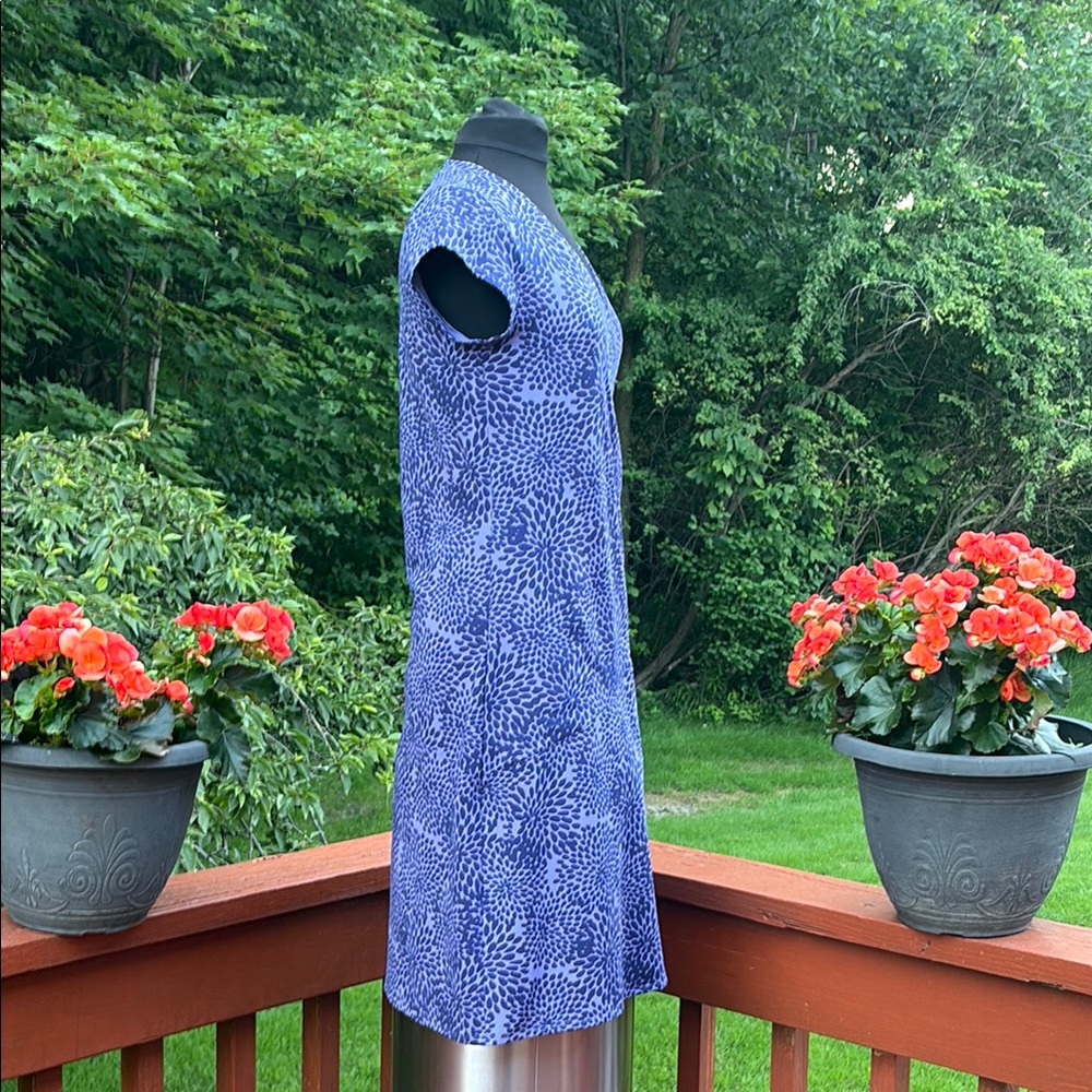 Lululemon Athletica Light and Dark Purple Sheath Midi Dress - Picture 2 of 15